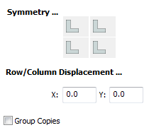 Default Block Symmetry Options